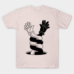 Ying Yang Hands T-Shirt